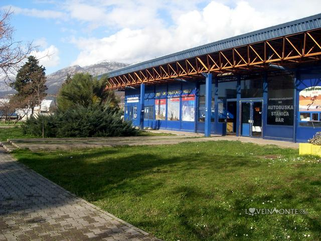 Автовокзал Бар Черногория