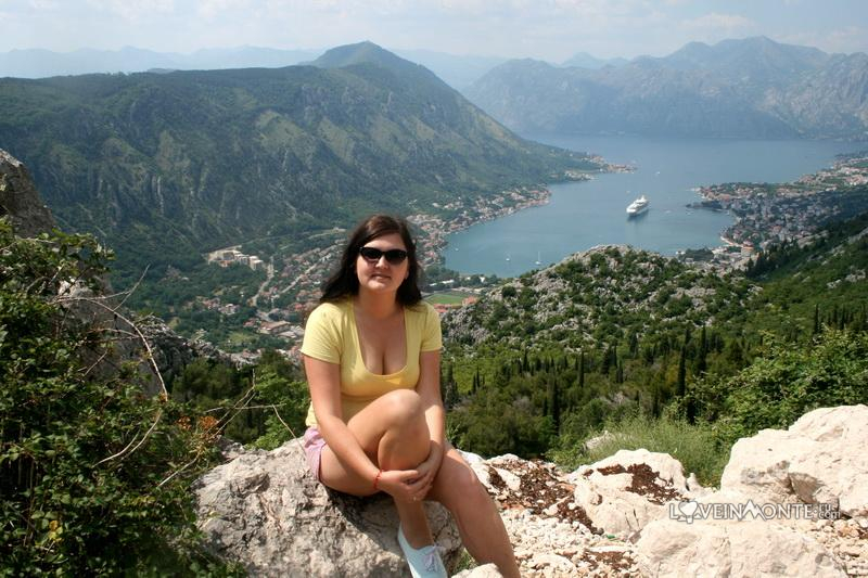 Вид на Которский залив, Черногория