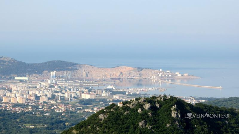 Вид на Бар, Черногория