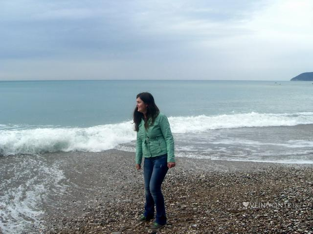 Люба и море