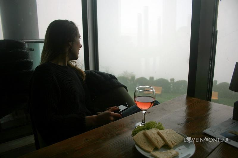 Канатная дорога Арго в дождь