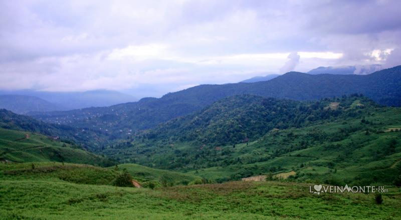 Горы над Гонио, Аджария