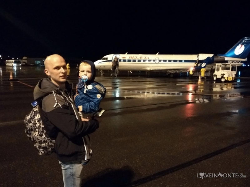 Перелет из Батуми в Минск с собакой и ребенком