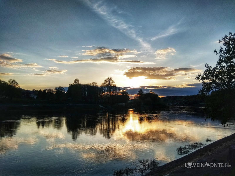 Закат в Гродно