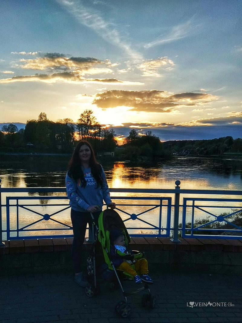 Закат в Гродно