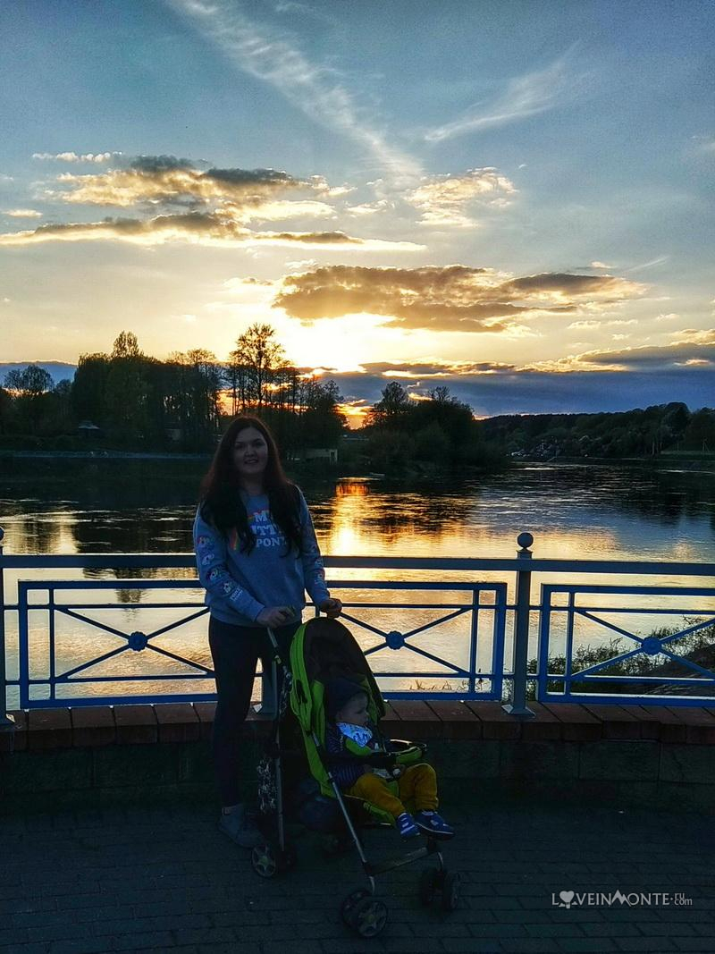 Закат в Гродно