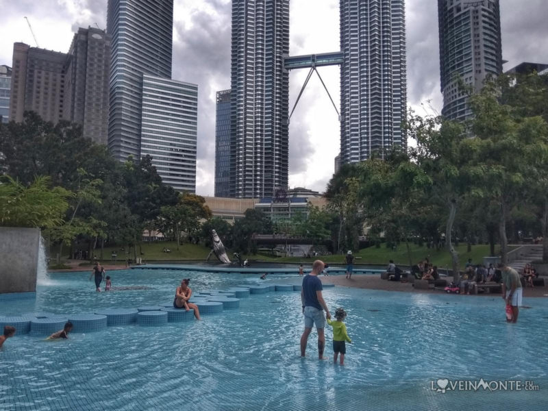 Детская площадка в KLCC