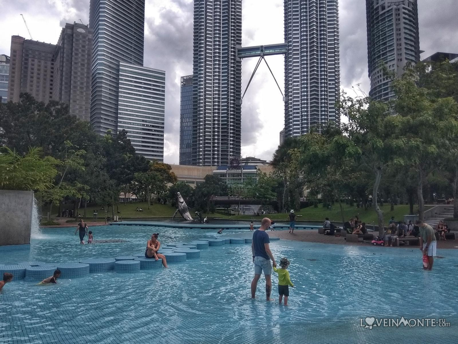 Детская площадка в KLCC