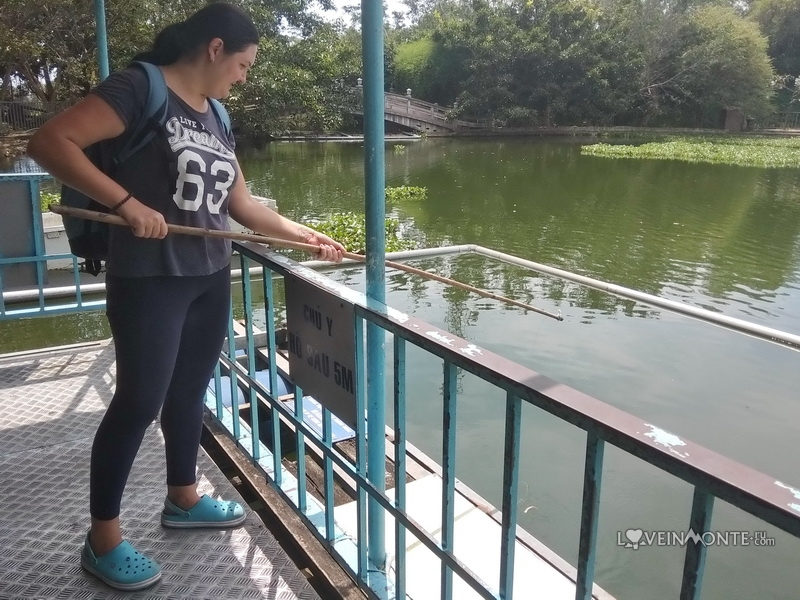 Гигантская рыба в парке Ho May Вунгтау