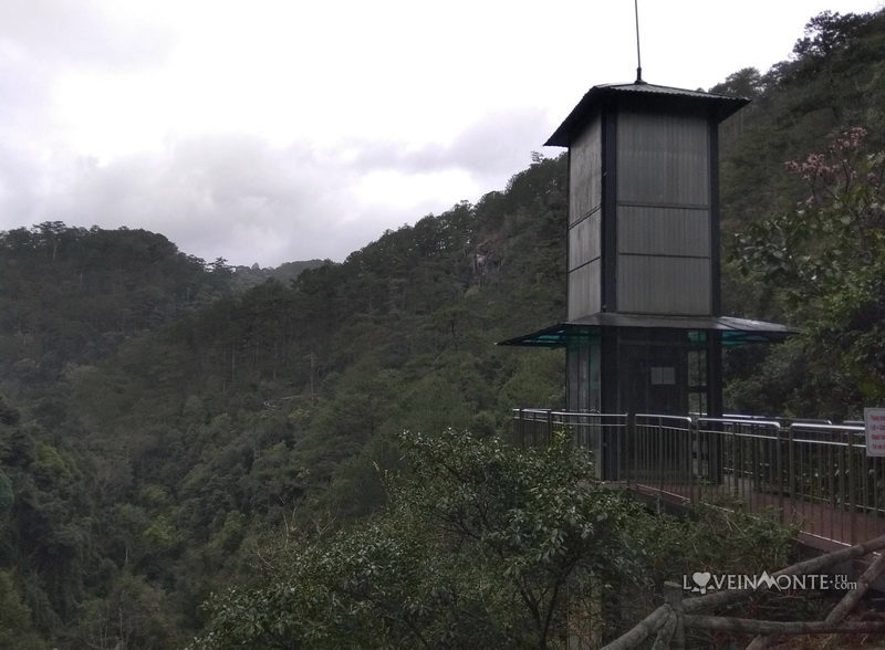 Лифт на водопаде Датанла