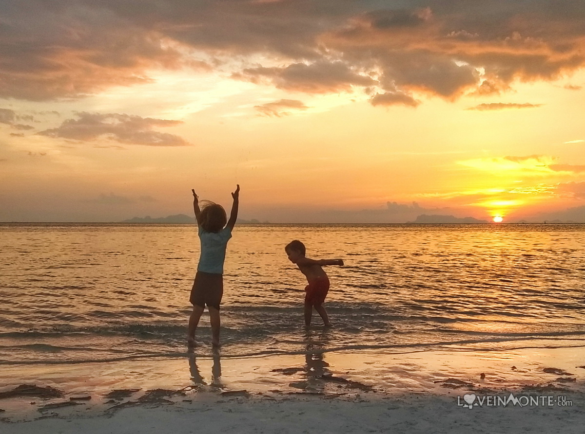 Закат на Самуи