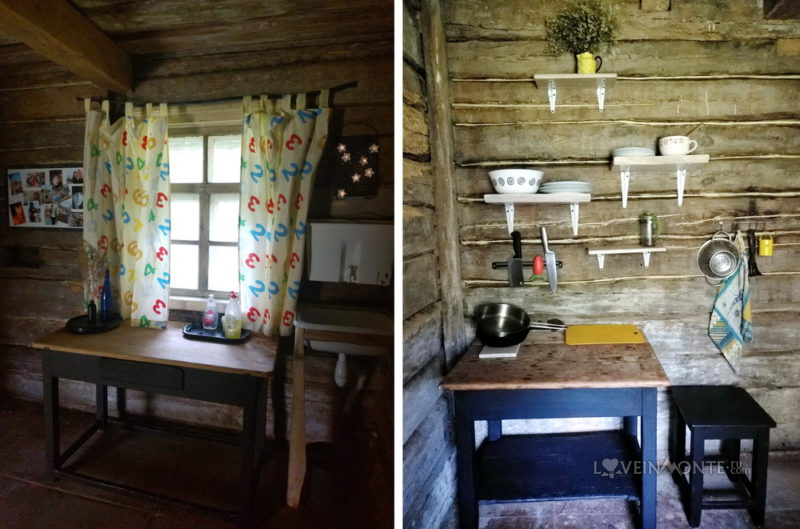 Кухня в деревенском доме