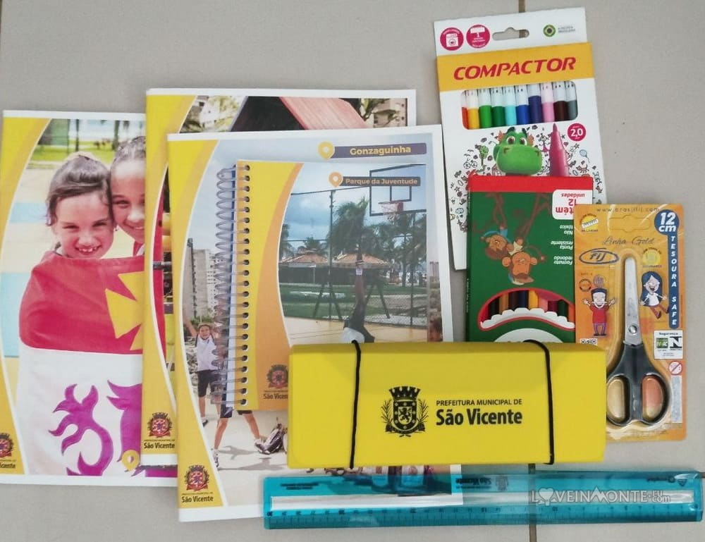 Школьные материалы в Бразилии